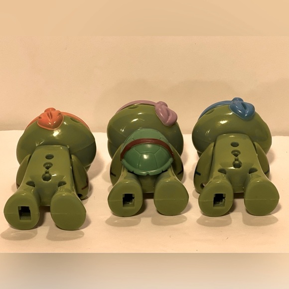 Kidrobot Teenage Mutant Ninja Turtles Ooze Action Figures only lot of 3 - Picture 5 of 11